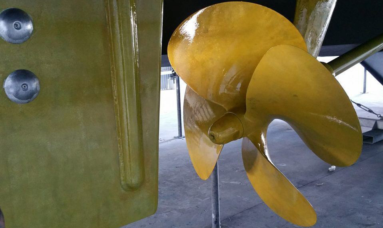 Shaft line and propeller overhaul service — GRG Marine Power